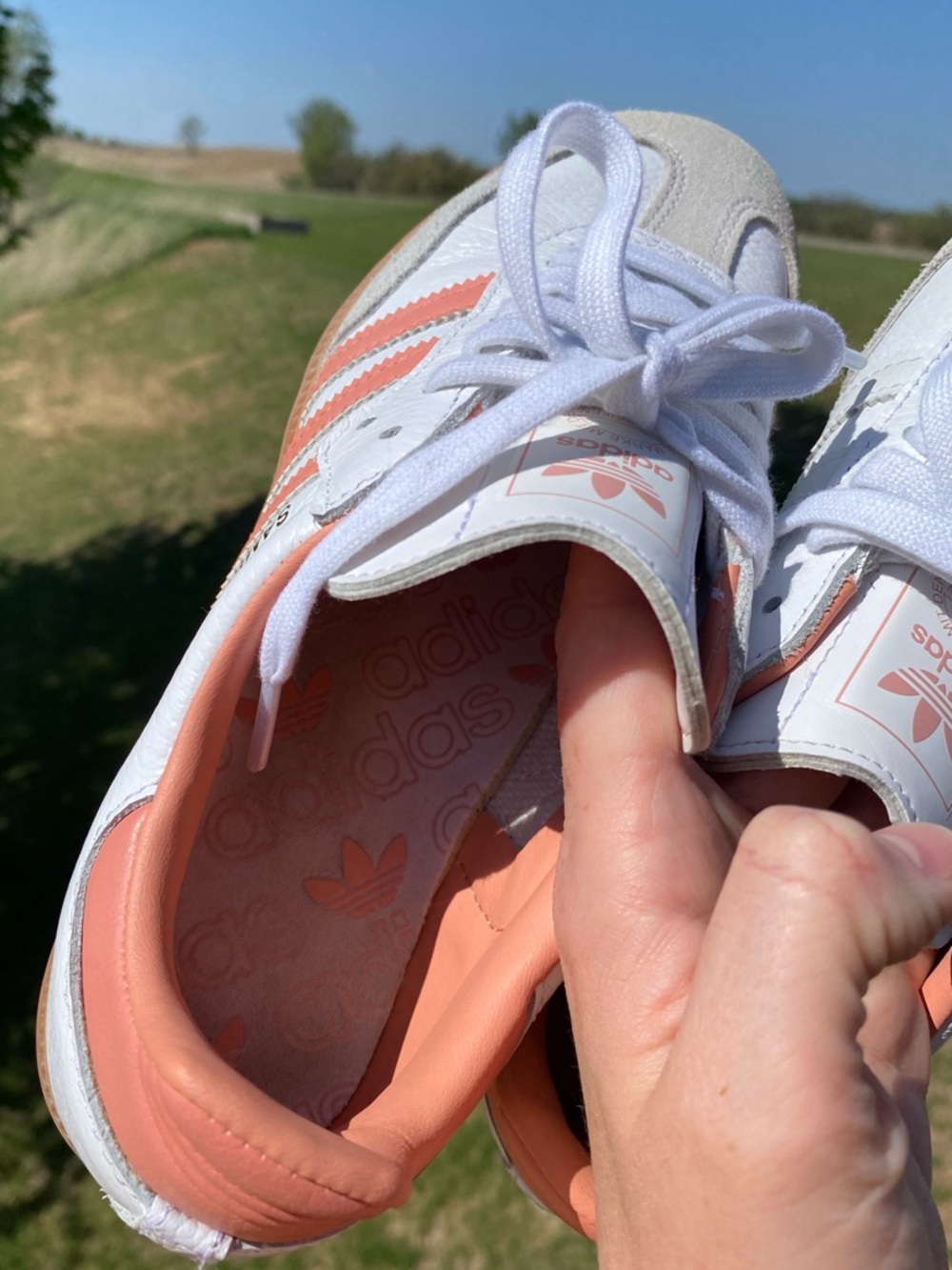 Adidas Samba OG White & Wonder Clay - Picture 7 of 7